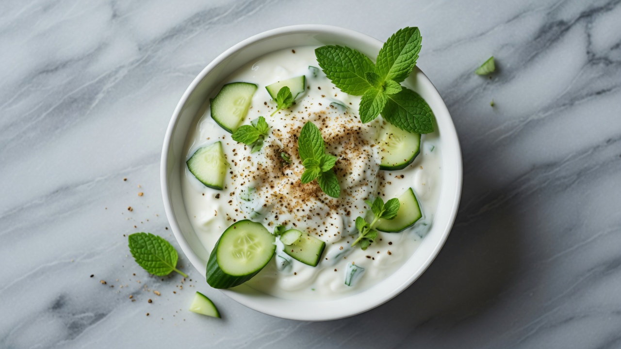 Cucumber & Mint Raita