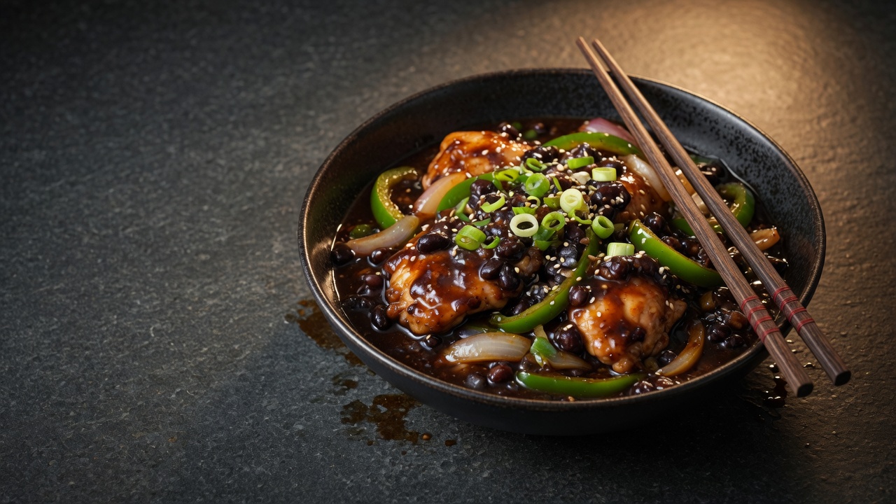 Chicken – Black Bean Sauce