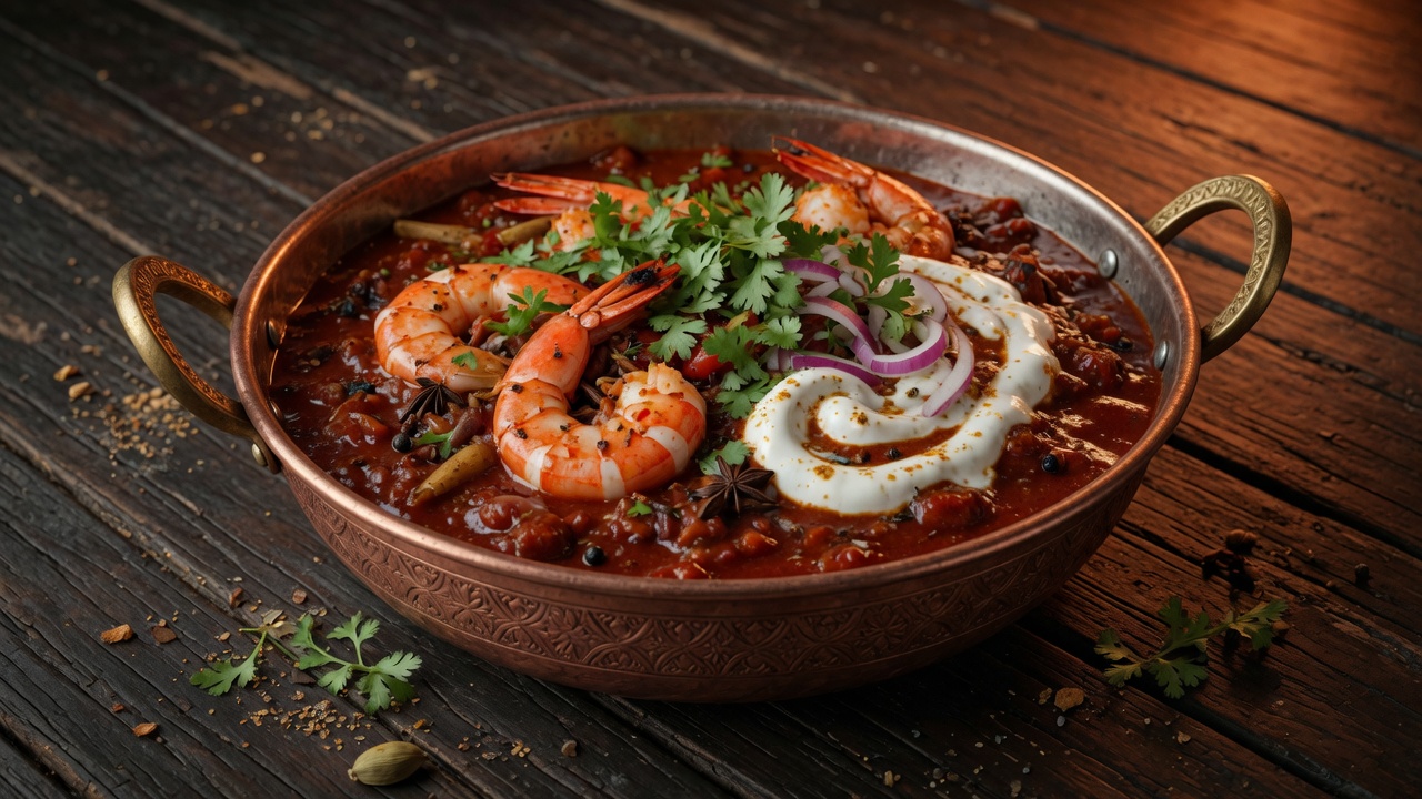 Tanganyikan Prawn Masala